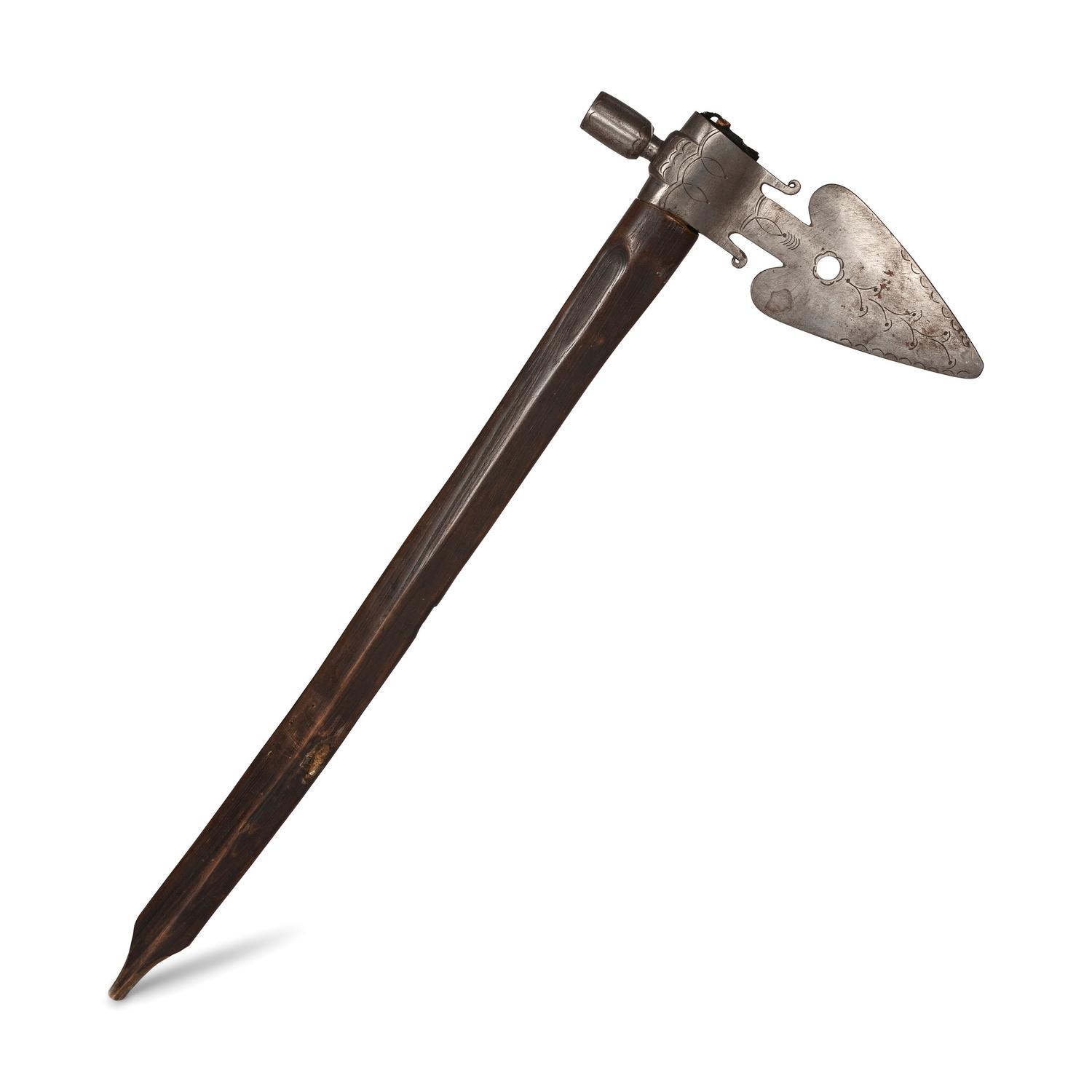 Plains Spontoon Pipe Tomahawk