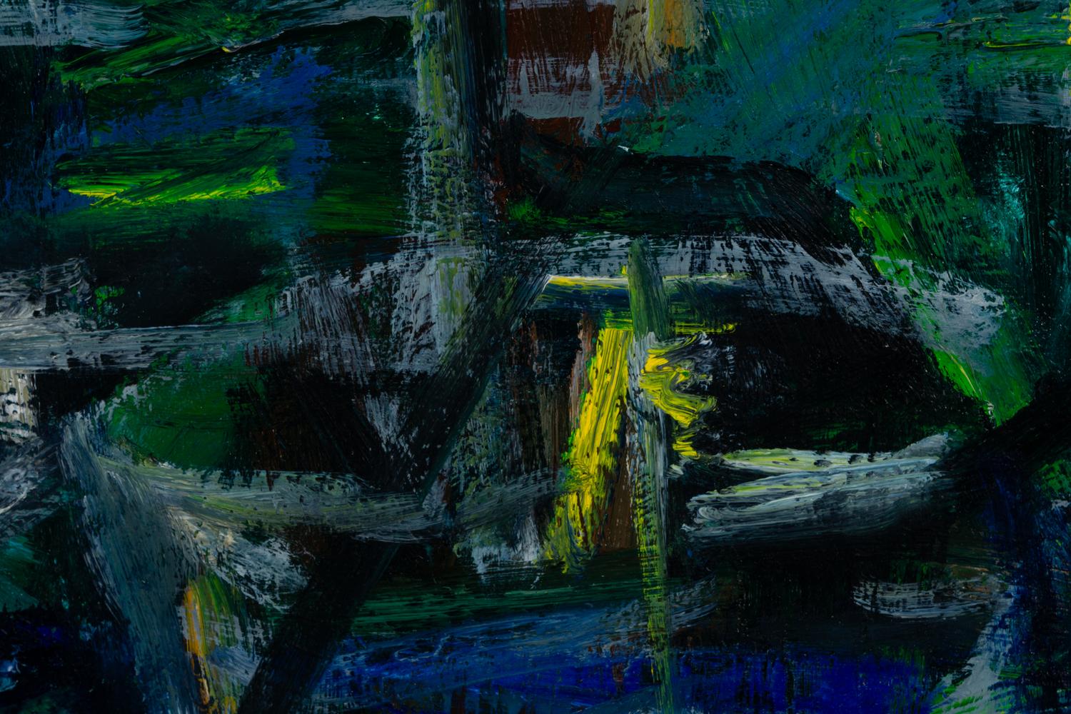 Barche in un porto (Boats in a harbor) , c. 1953