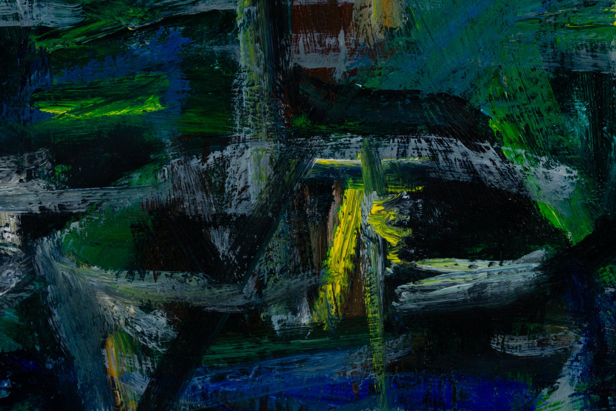 Barche in un porto (Boats in a harbor) , c. 1953