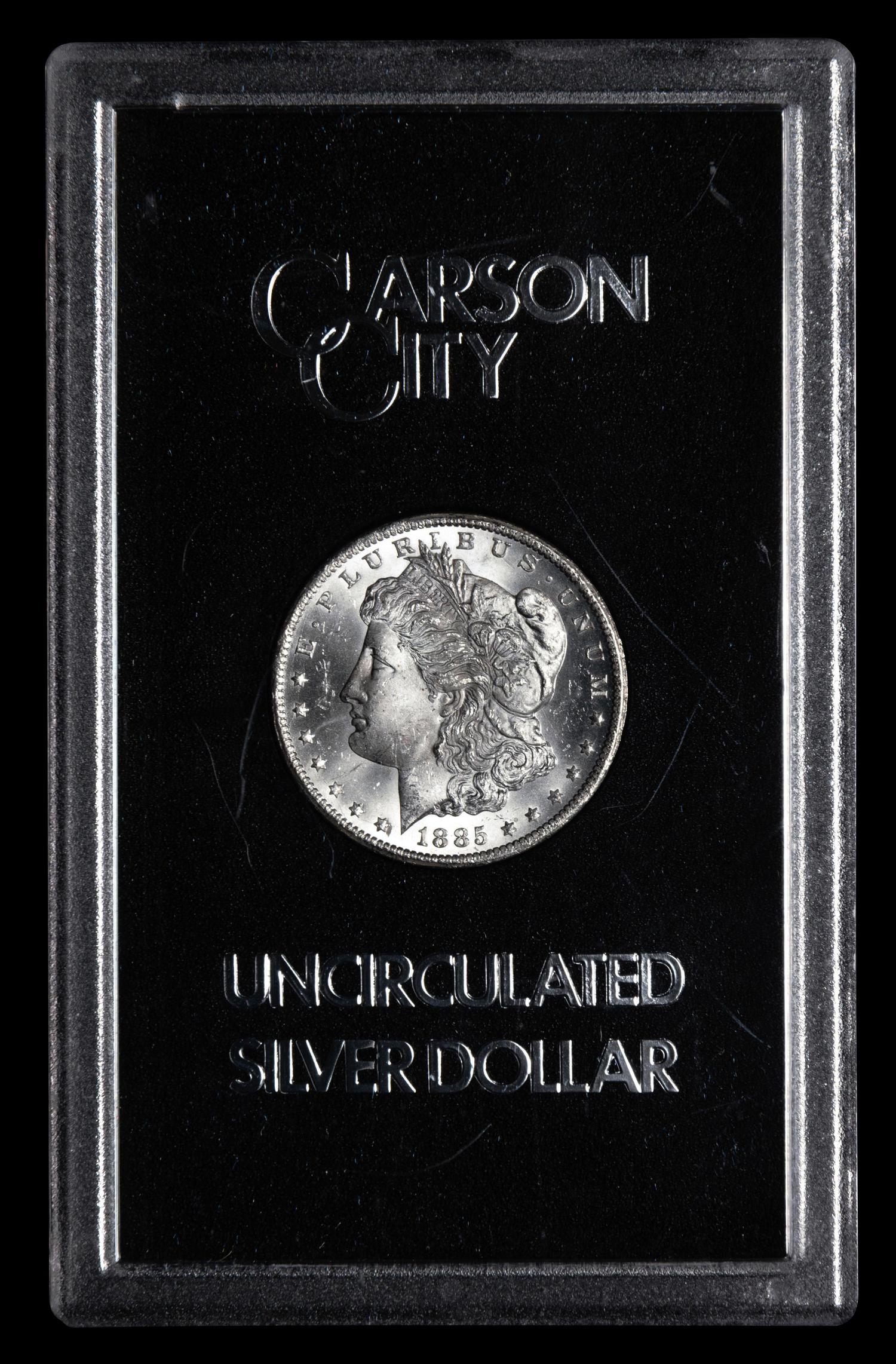 An 1885-CC GSA: Morgan $1 Coin
