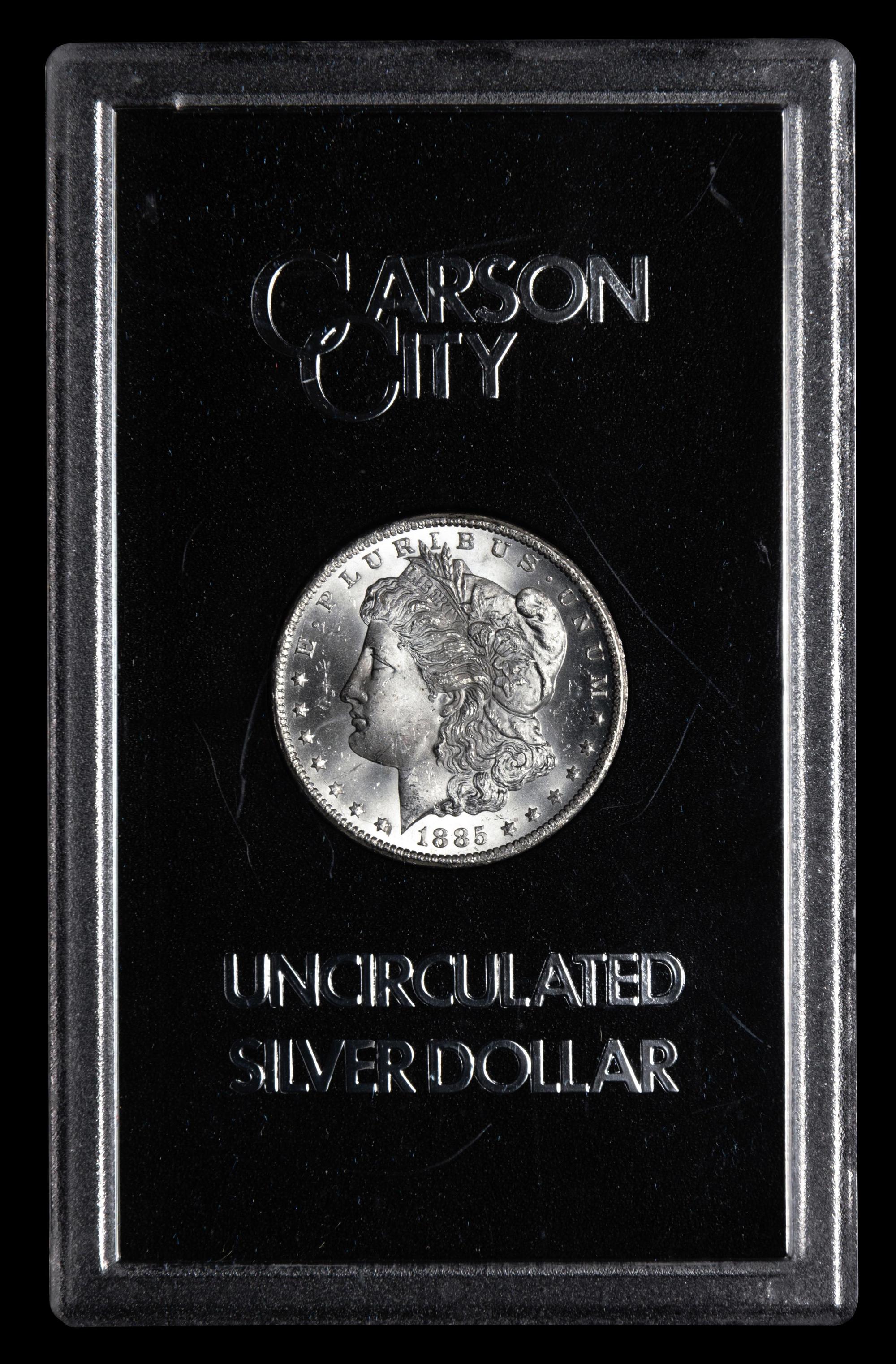 An 1885-CC GSA: Morgan $1 Coin