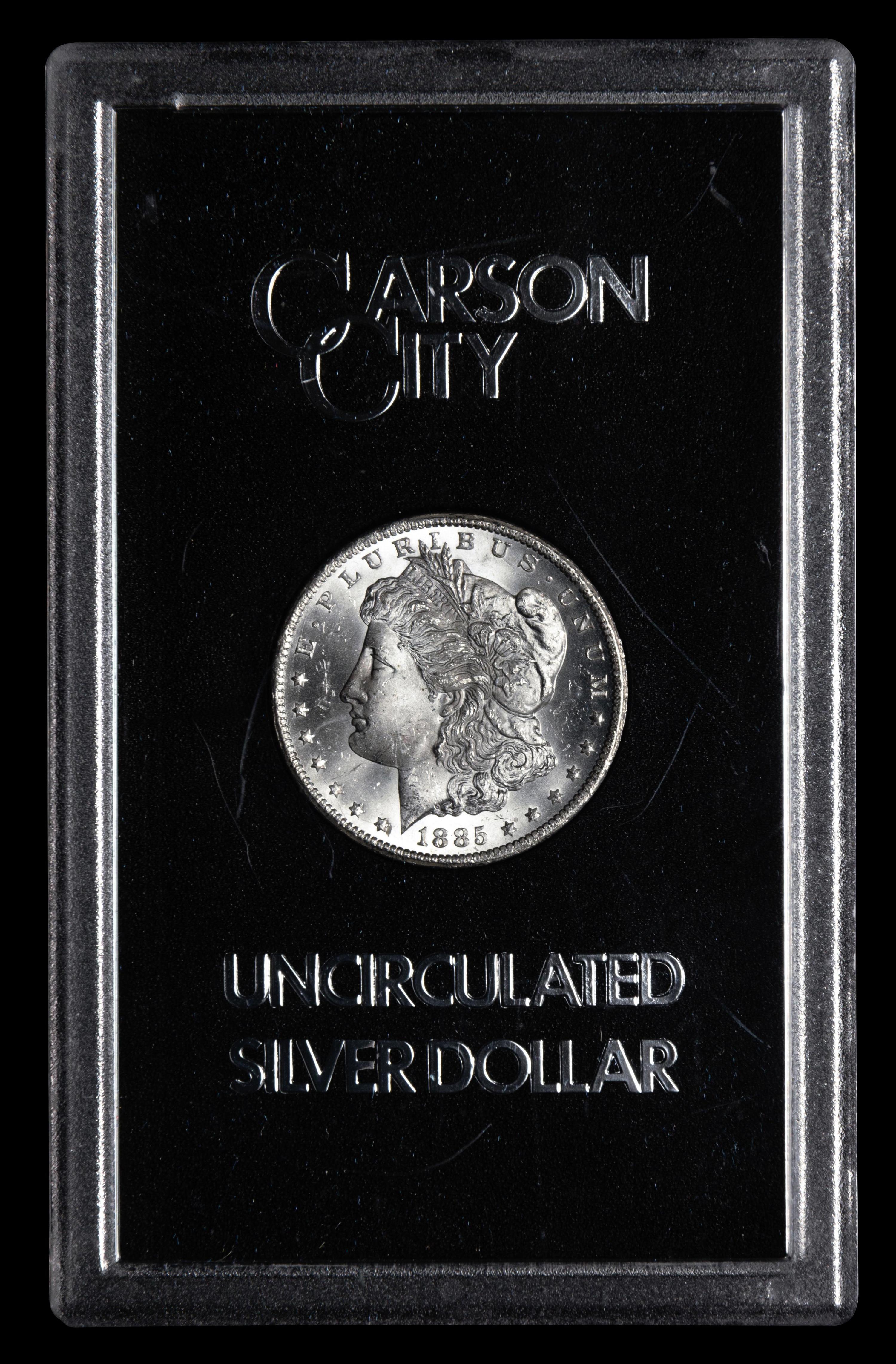 An 1885-CC GSA: Morgan $1 Coin
