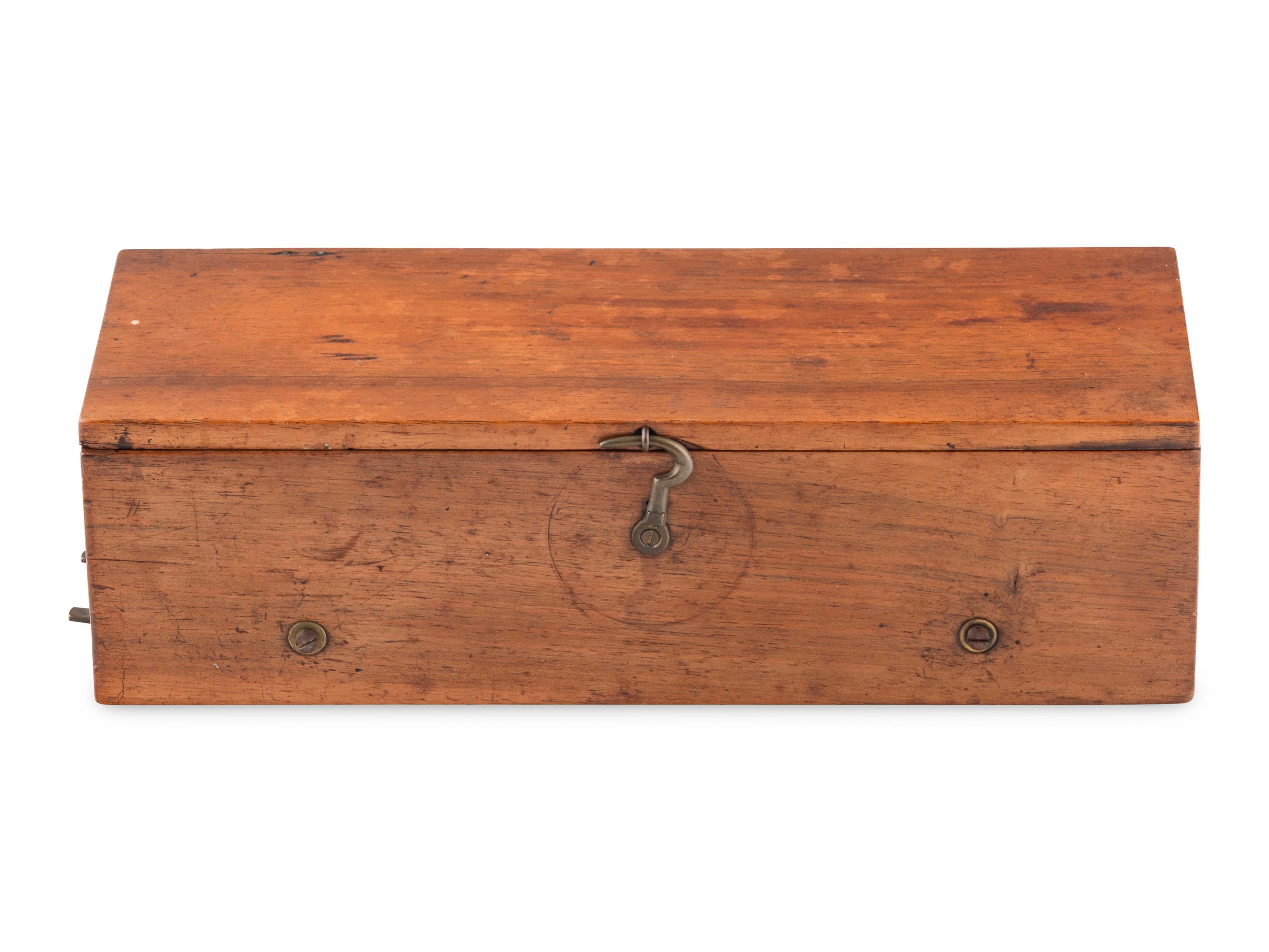 An Key-Wind Four-Air Music Box by F. Nicole