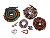 Elsa Peretti: Four Belt Buckles, One 18k Gold Stud, 25 Leather Belts