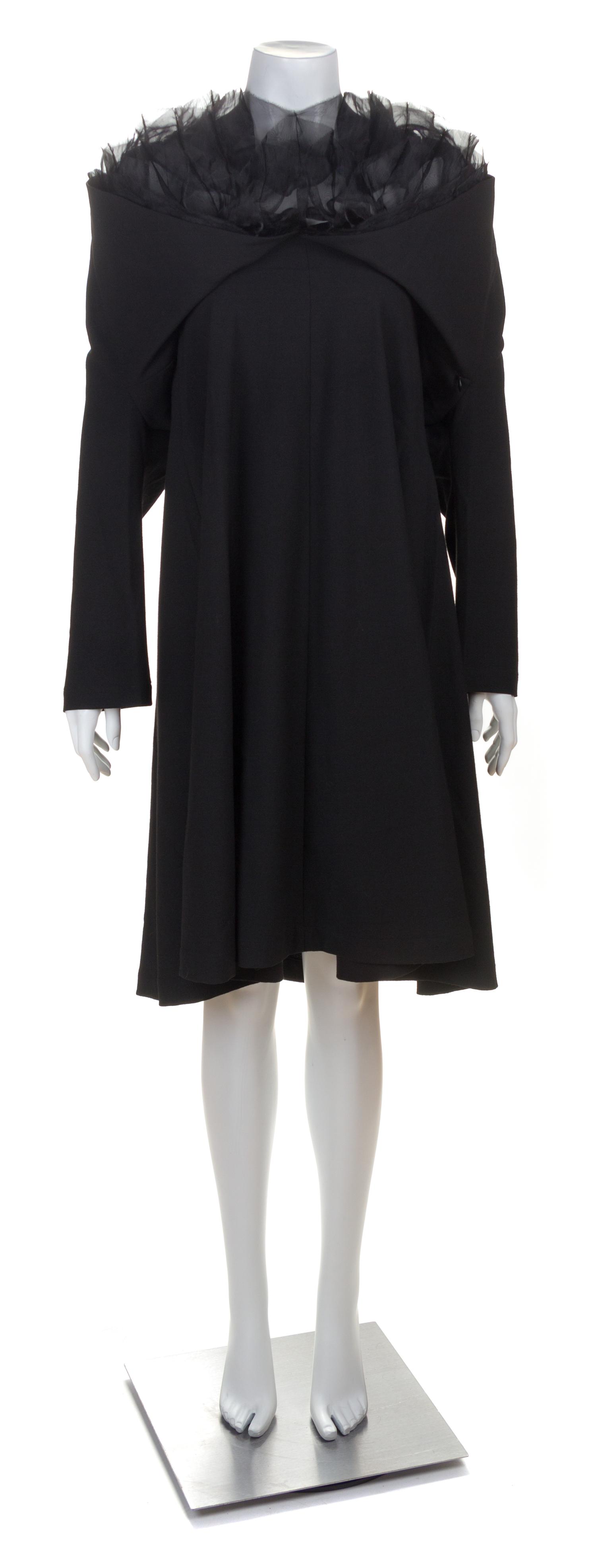 A Junya Wantanabe Black Dress, Size medium.