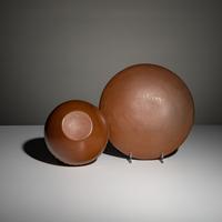 Santana and Adam Martinez (San Ildefonso, 1909-2002 / 1904-2000) — Redware Pottery