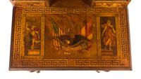 An Inlaid and Marquetry Writing Desk