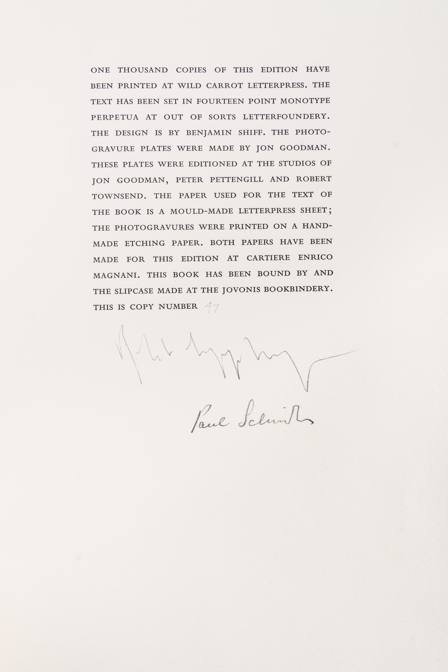 (LEC; MAPPLETHORPE, ROBERT) RIMBAUD, ARTHUR. A Season in Hell. New York, [1986]. Signed by author and artist.