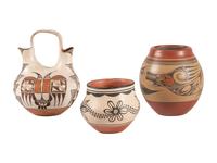 Group of Pueblo Pottery