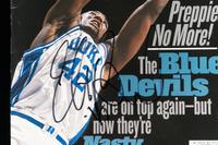 A Group of Elton Brand Signed Autograph Items (Including 1997 High School Yearbook),