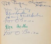 A Rare Signed Edition The Four Horsemen of Notre Dame by James A. Peterson Autographed by all of The Four Horsemen (Beckett Authentication Services BAS Certified),