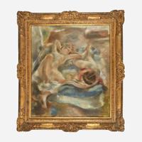 Jules Pascin (French, 1885-1930) Les Nus Allongés