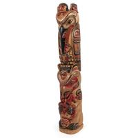 Polychrome Model Totem Pole
