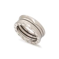 BULGARI, WHITE GOLD 'B ZERO' RING