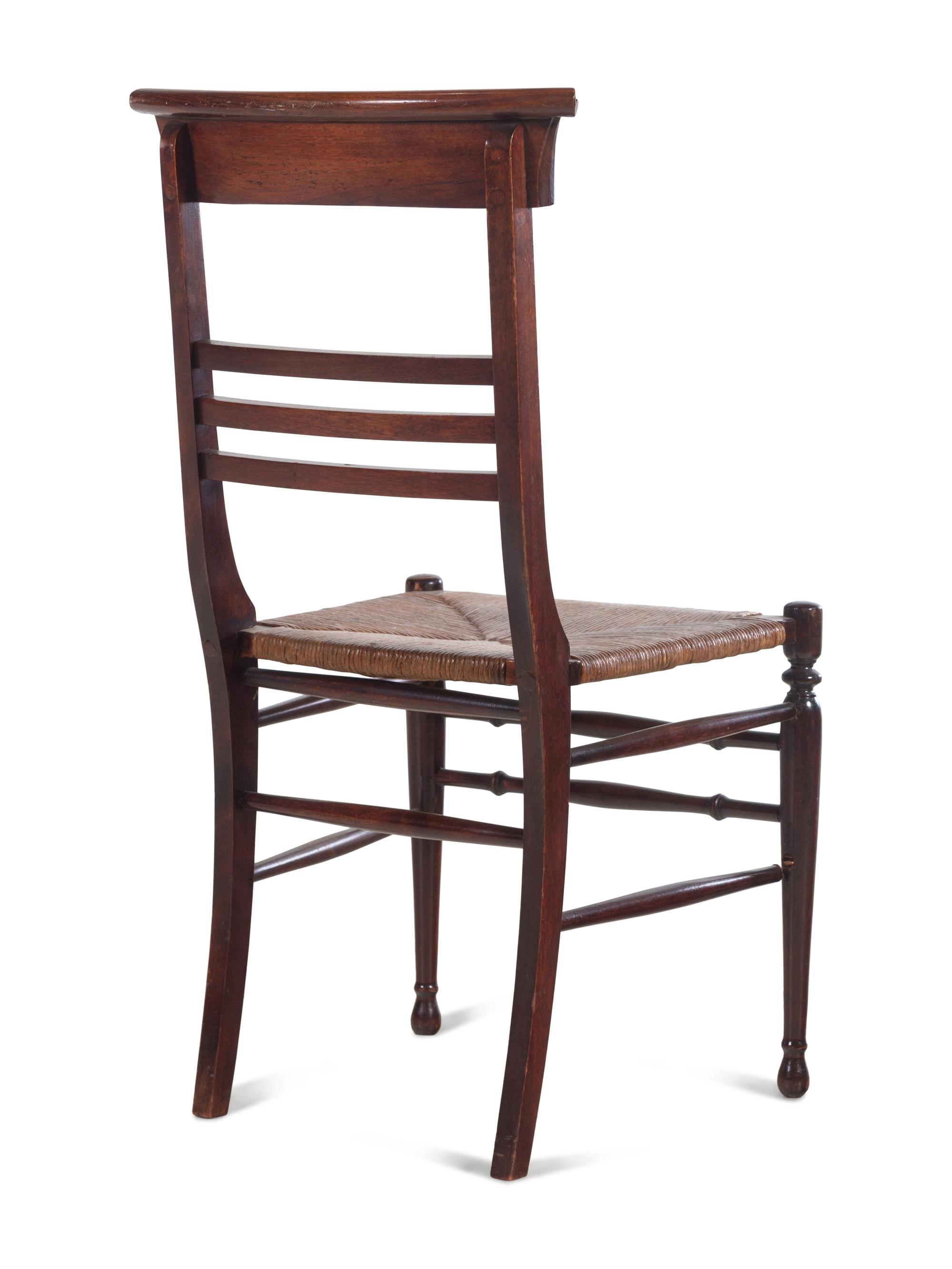 An American Mahogany Side Chair