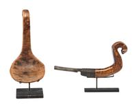 Eastern Woodlands Effigy Ladle and Crooked Knife