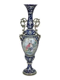 An Italian Majolica Floor Vase