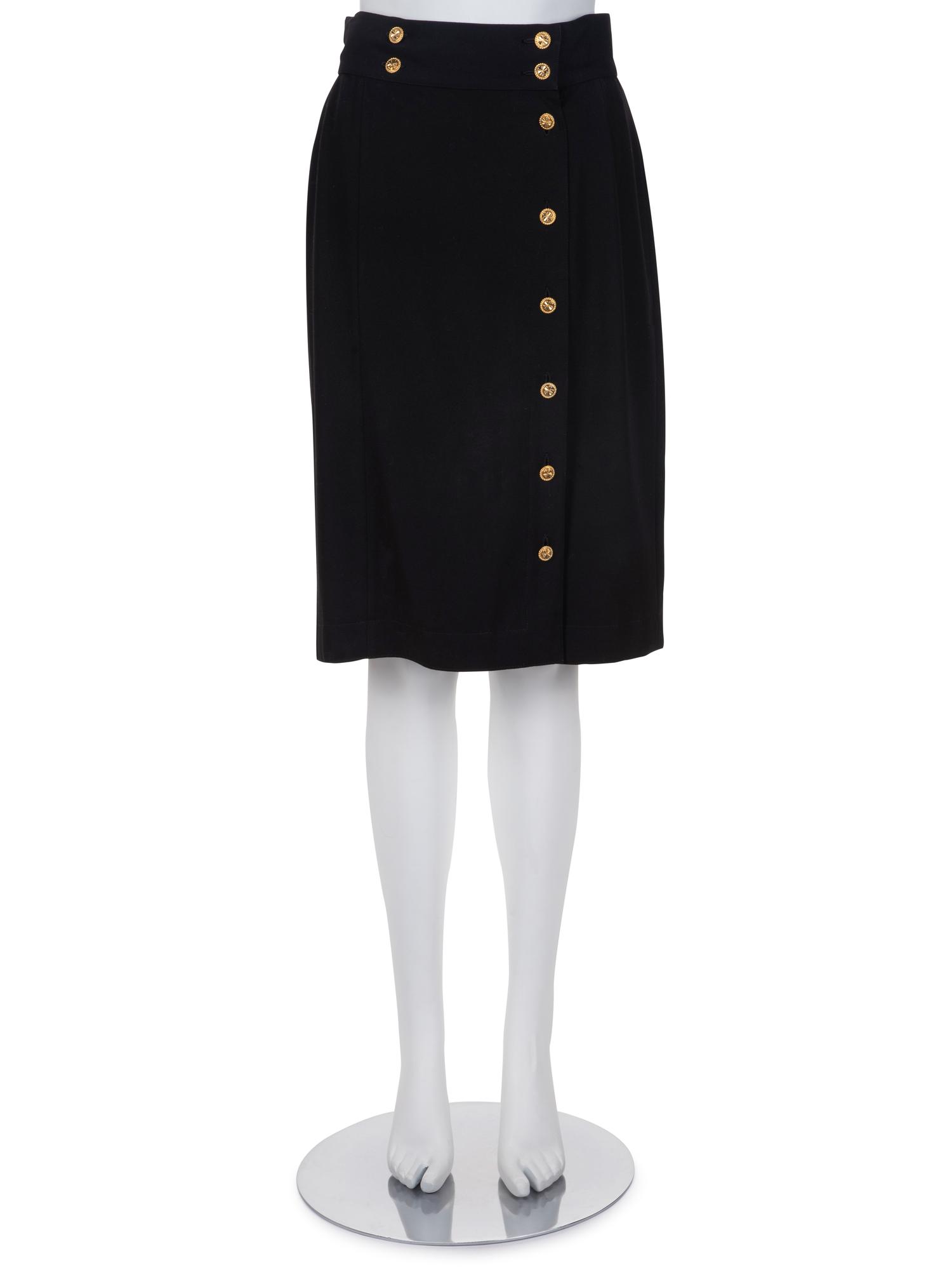 Two Chanel Pieces: One Top and One Skirt