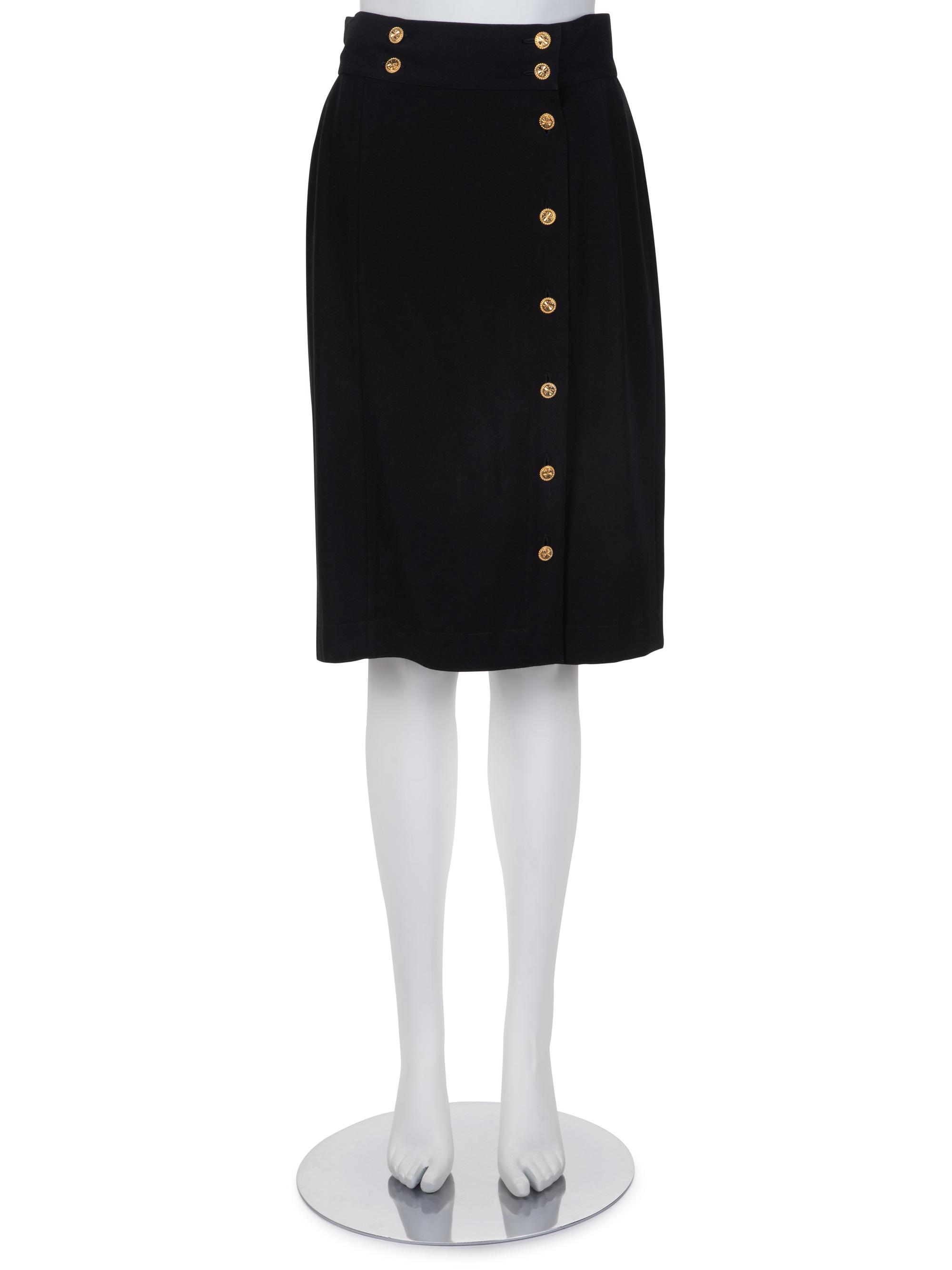 Two Chanel Pieces: One Top and One Skirt