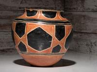 Polychrome Pottery Jar