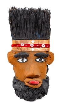 Gregory Warmack (Mr. Imagination), (American, 1948-2012), Paint Brush Head, 2000