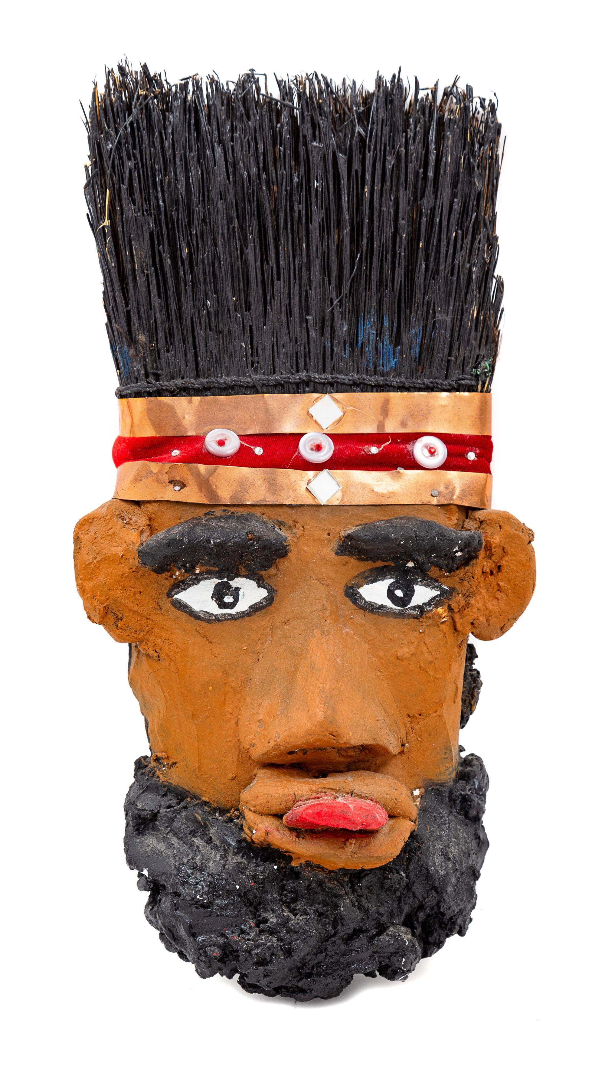 Gregory Warmack (Mr. Imagination), (American, 1948-2012), Paint Brush Head, 2000