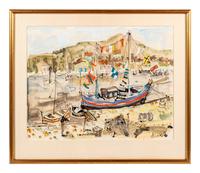 Ships in Harbor