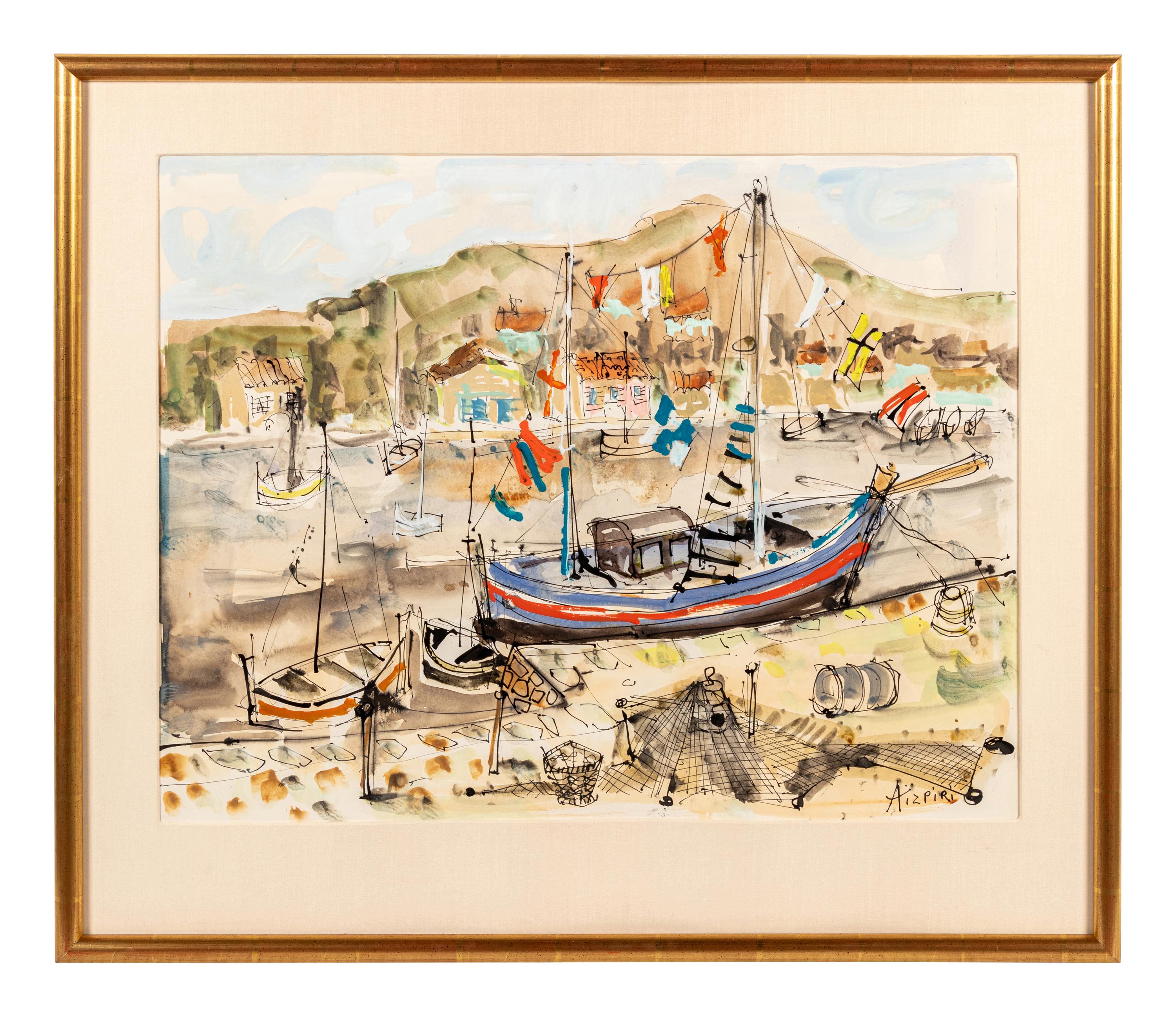 Ships in Harbor