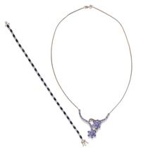 A Collection of Sterling Silver and Gemstone Jewelry,