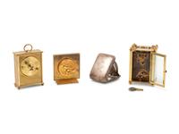 A Group of Four Travel or Desk Clocks