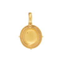 ELIZABETH LOCKE, YELLOW GOLD BEE PENDANT