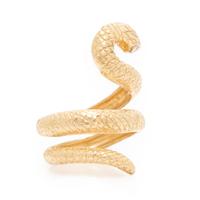Yellow Gold Snake Ring