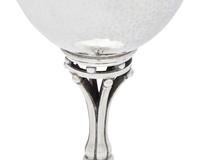 A Set of Fourteen Harald Nielsen Designed Georg Jensen Silver Goblets