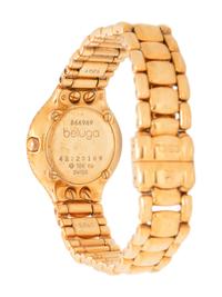 EBEL, 18K YELLOW GOLD AND DIAMOND WATCH