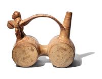 A Moche Stirrup Vessel in the Form of a Drum