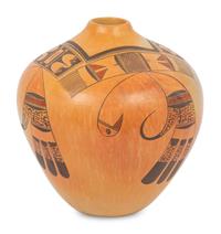 Polished Pottery Jar