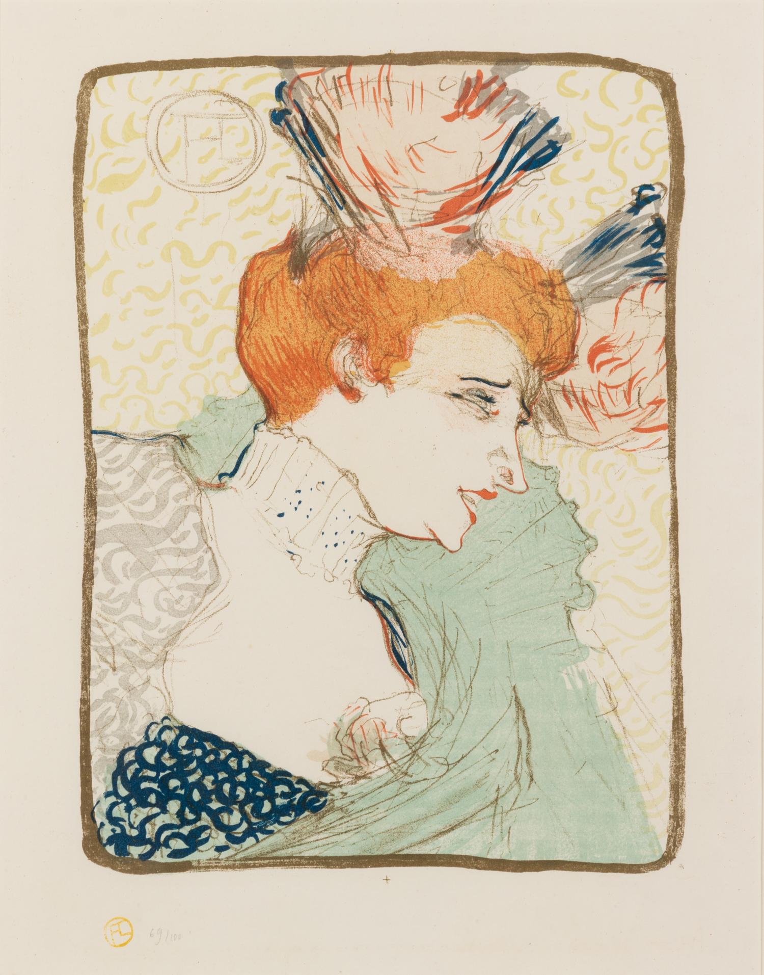 Mlle Marcelle Lender, en buste