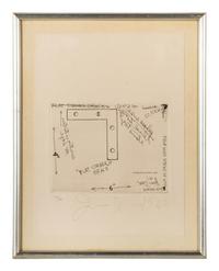 Untitled (Flat Corner Brace) (Plate 3 from The International Anthology of Contemporary Engraving: The International Avant-Garde, Vol. 5, America Discovered), 1962-64