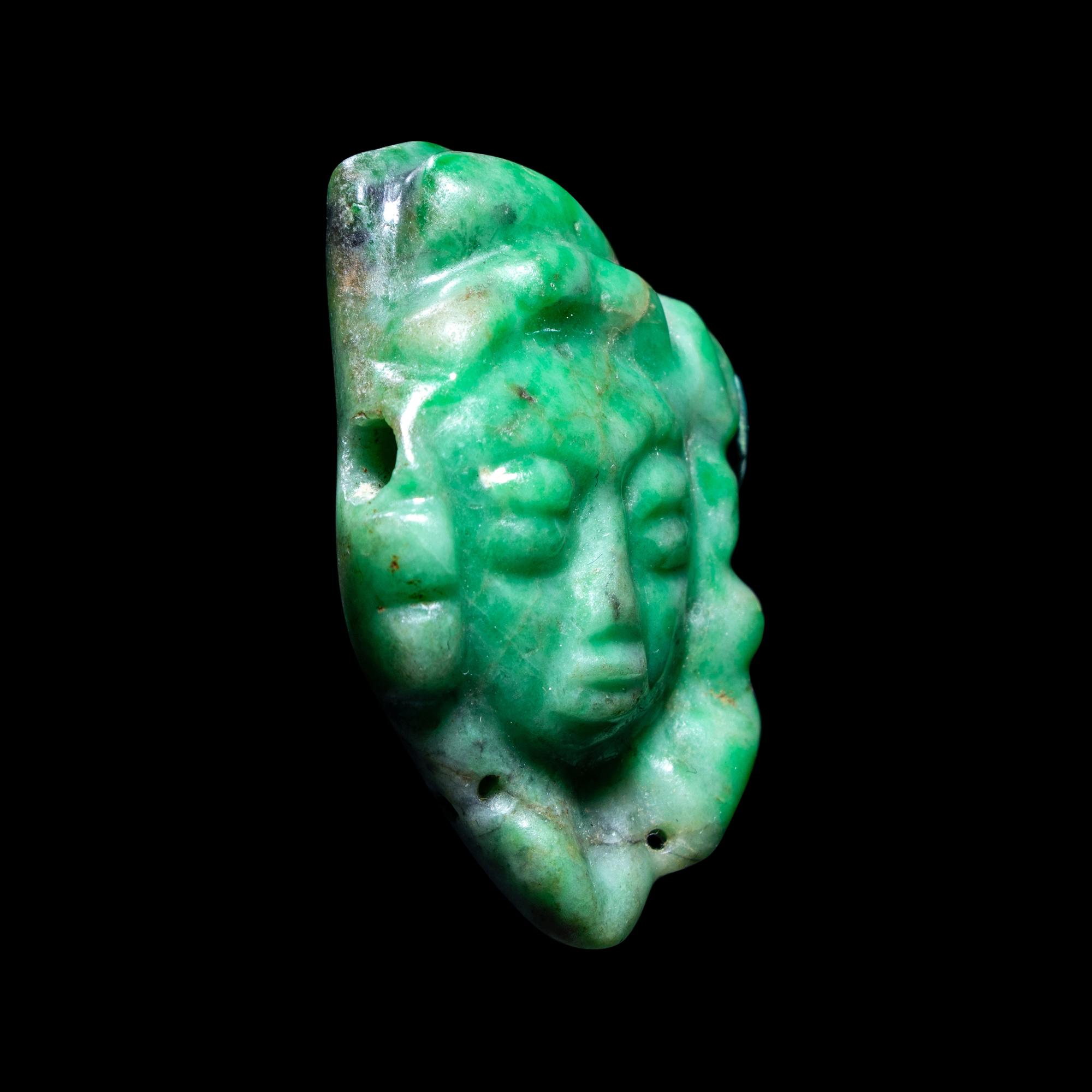 A Maya Jade Pendant
