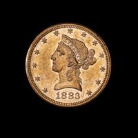 A United States 1883 Liberty Head $10 Gold Coin