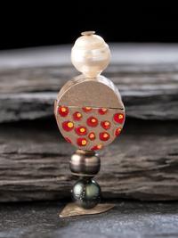 Sterling Silver and Pearl Lidded Trinket