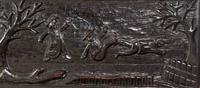 A William and Mary Style Carved Oak Settle