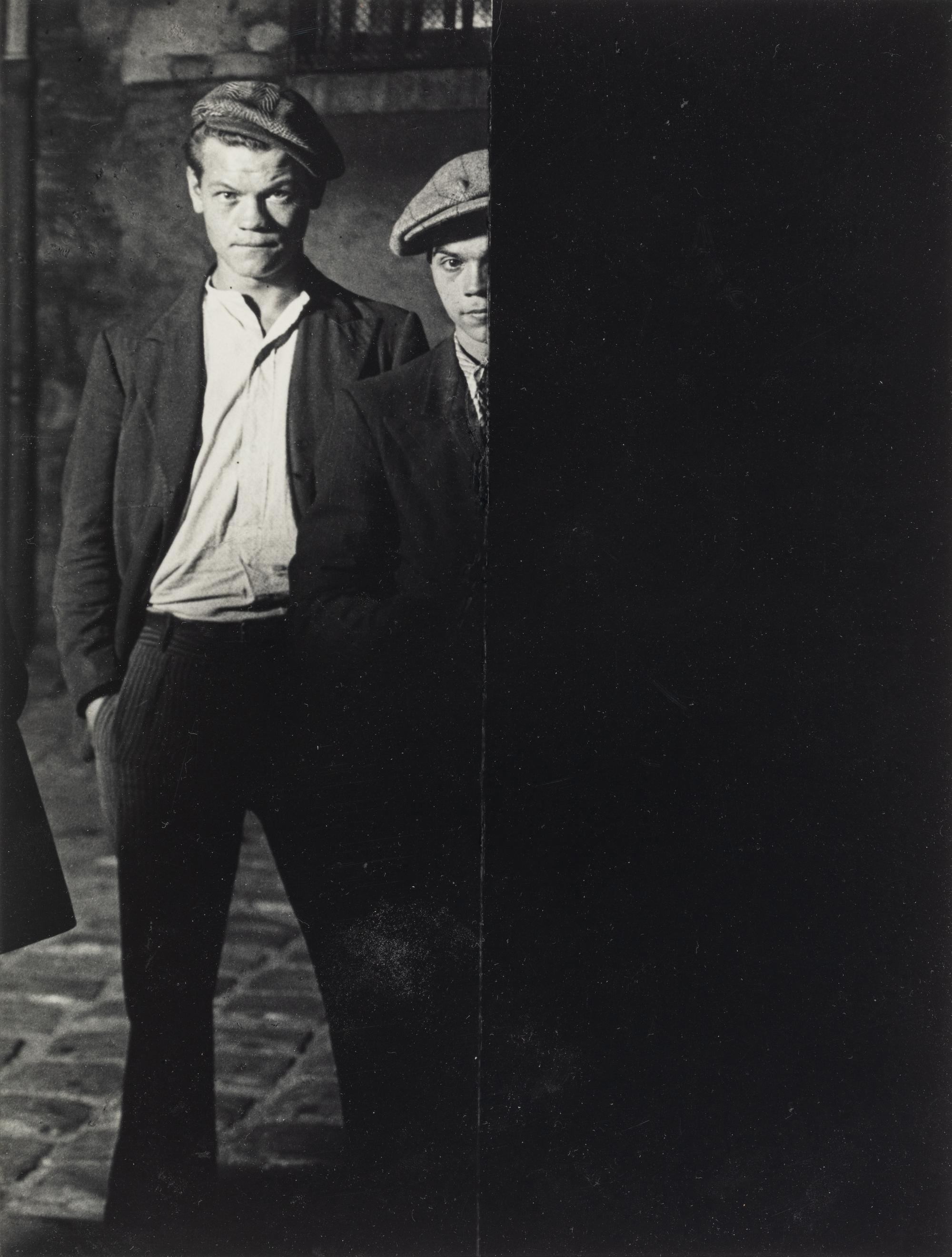 Brassaï (1899-1984) Members of Big Albert's Gang, Place d'Italie, 1936