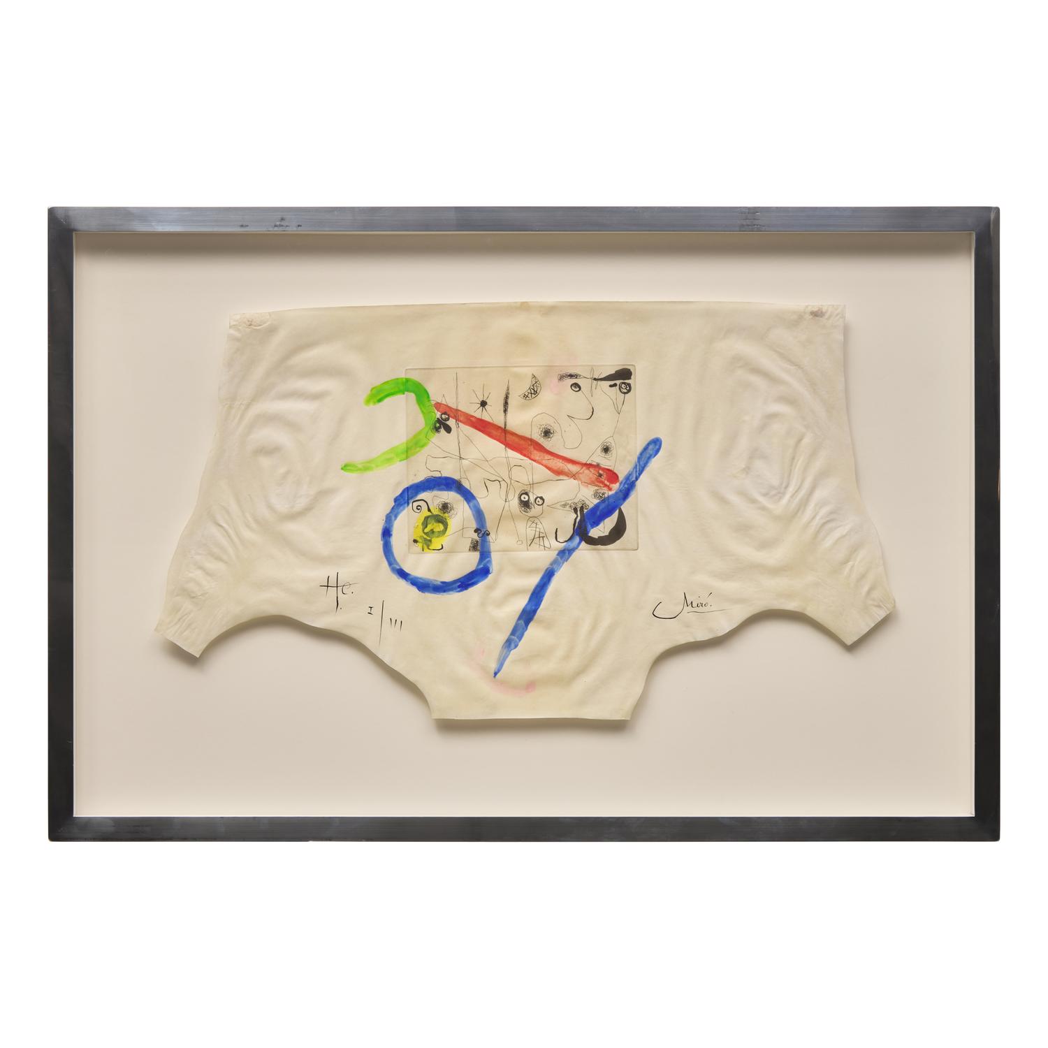 Joan Miró (Spanish, 1893-1983) — Plate IV from Série III, 1952-53