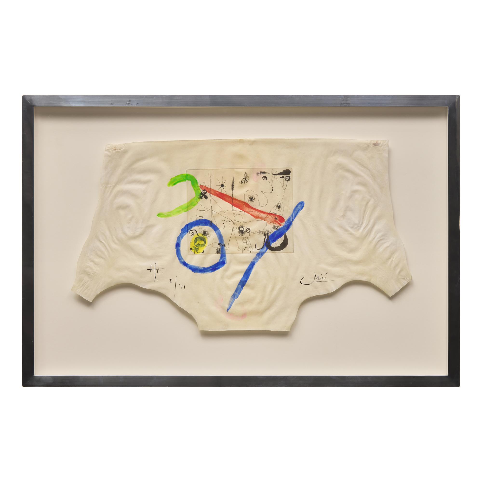 Joan Miró (Spanish, 1893-1983) — Plate IV from Série III, 1952-53