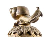 A Napoleon III Style Gilt Bronze Covered Urn