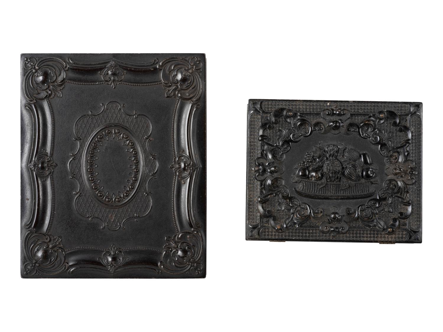 [EARLY PHOTOGRAPHY]. 9 quarter and half plate images, incl. a portrait of Ogden Edwards (1781-1862)