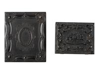 [EARLY PHOTOGRAPHY]. 9 quarter and half plate images, incl. a portrait of Ogden Edwards (1781-1862)