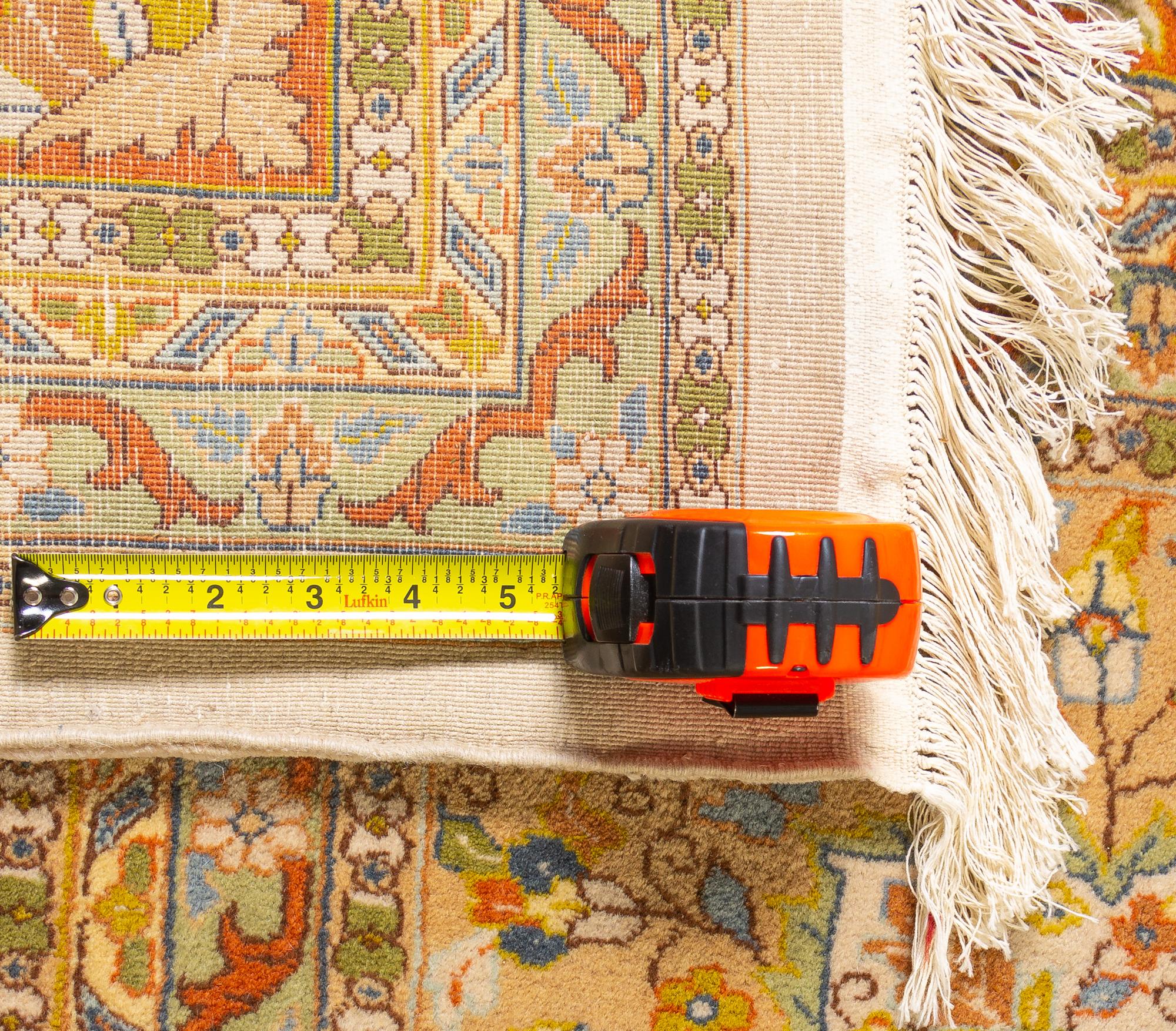 A Qum Silk Rug