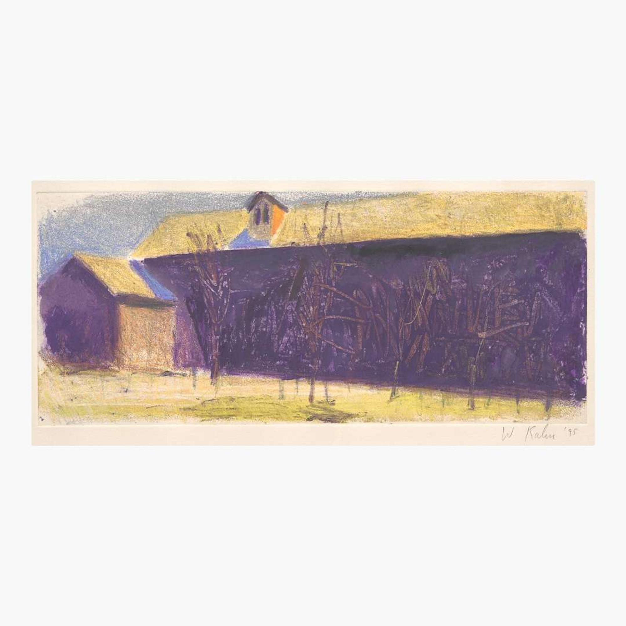 Wolf Kahn (American/German, 1927-2020) Untitled